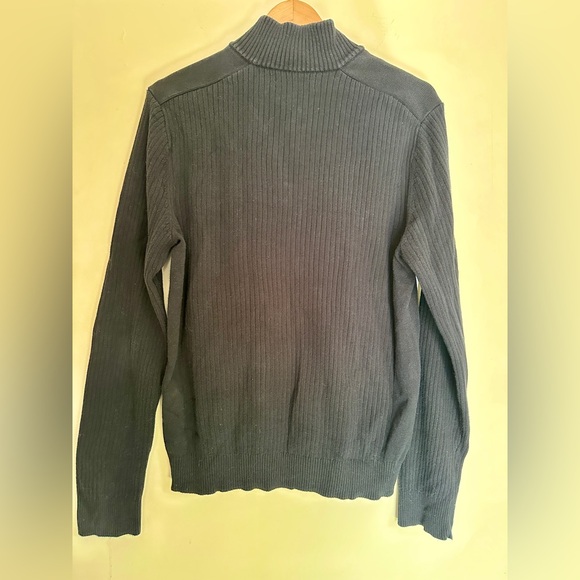 INC 1/4 Zip Ribbed Sweater - Picture 5 of 11